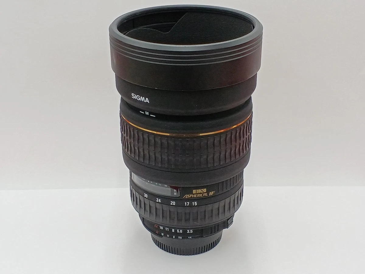 Objectif Sigma 15-30mm F/3.5-4.5, Ultra Grand-angle, Monture Nikon AF, Bon état