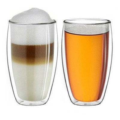 Creano doppelwandiges Thermoglas 250ml  DG-SH  2er-Set
