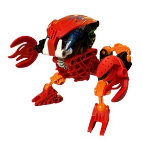 Vintage LEGO BIONICLE Tahnok Blue Red 8563 Set with Canister NO BOOKLET