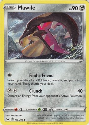 Mawile - 129/202 - Common - Lightly Played