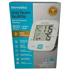 Homedics Upper Arm 800 Series Blood Pressure Monitor Sealed