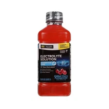 DG Health Oral Electrolyte Solution, Lot Of 2, 33.8 oz each - Strawberry Flavor 