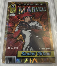 2022 PANINI DONRUSS * DIAMOND MARVELS #M-9 SHOHEI OHTANI * PSA 9 MINT * /999