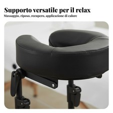 Poggiatesta da Letto per Massaggi Uso Multifunzionale per Viaggio, Casa