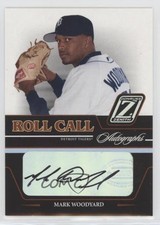2005 Donruss Zenith Roll Call Auto Mark Woodyard #RC-18 Auto gb9