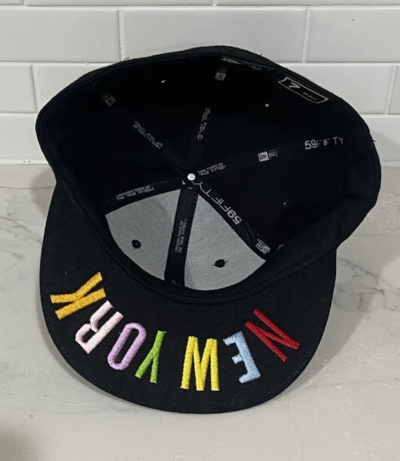 New Era Hello Kitty Hat x New York 59Fifty Fitted Black Sz 7