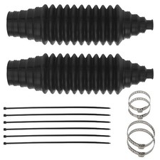 Pair Universal Steering Rack Boot Boots Gaiters High Quality Repair Kit-Stretchy