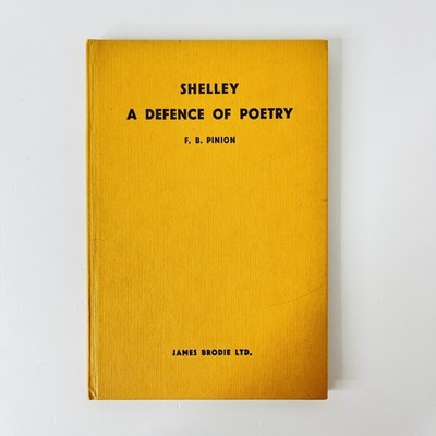 A Defence of Poetry von Percy Bysshe Shelley Brodie's Chosen English Texts