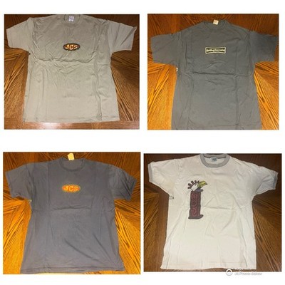JIMMIE S CHICKEN SHACK SHIRT LOT OF 4 PM