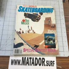 1984 Transworld Skateboarding Guaranteed Original Vintage Skateboard Magazine