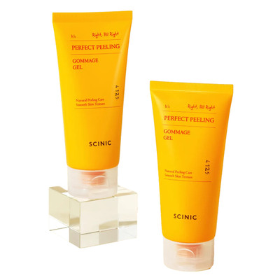 Scinic Perfect Peeling Gommage Gel 120ml | K-Beauty Exfoliator for Smooth, Glow