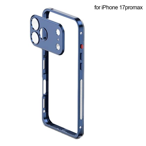 For iPhone 17 Pro Max Aluminum Bumper Frame Case +Metal lens Film❀ - Picture 22 of 22