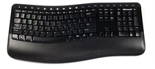 Microsoft Comfort Keyboard 5000 Model 1394 Wireless Keyboard No Dongle Tested