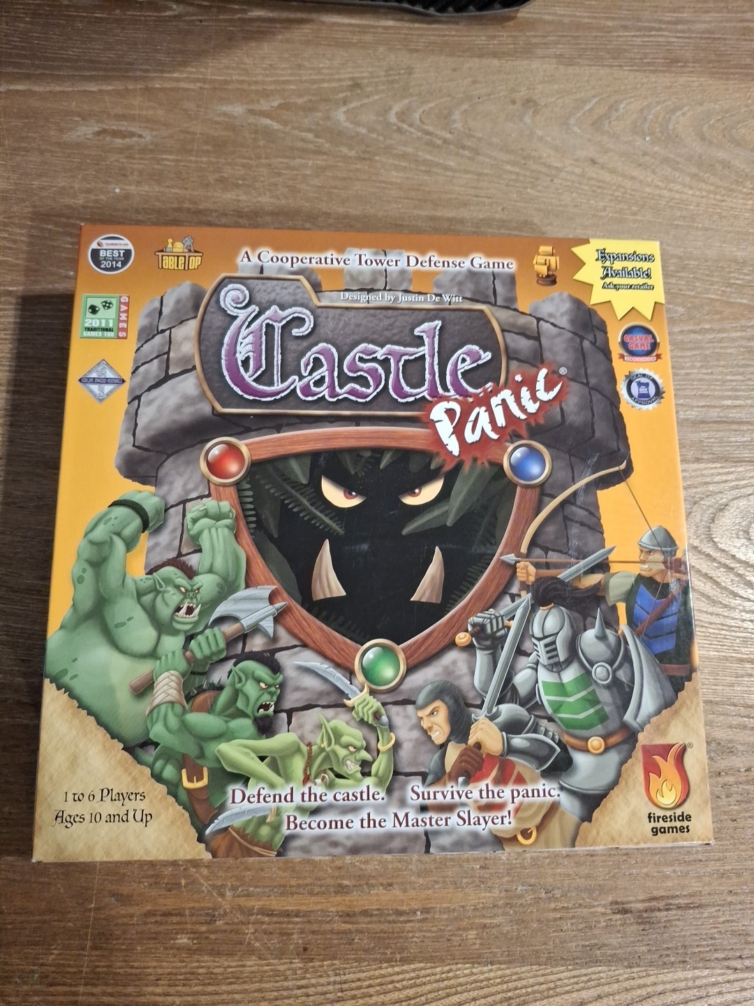 Castle Panic Cooperative Board Game 1-6 Players Tower Defense - Fireside Games