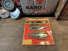 61769-40T CHROME PLATED GENUINE TANK EMBLEMS TANK PLATES HARLEY® KNUCKLEHEAD®
