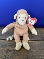 MCDONALD'S TY TEENIE BEANIE BABY RETIRED BONGO THE MONKEY 1998
