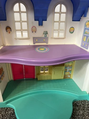 Vintage 1996 Fisher Price Little People Doll House #2511 Home Sweet Home