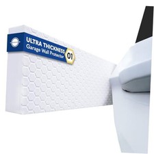 WP01 Garage Wall Protector Car Door Protector, Tool-Free, Designed 4 Pack White