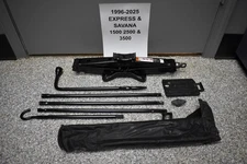 1996-2025 EXPRESS & SAVANA 1500 2500 3500 SRW OEM JACK & TOOLS COMPLETE KIT
