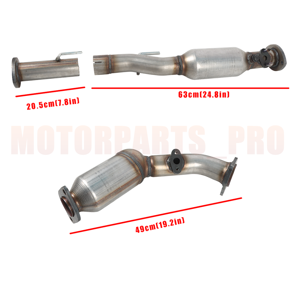 Front & Rear Catalytic Converter For Toyota 4Runner 3.4L 20012002