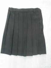 Girls A Black Knife Pleated Uniform Skirt Sizes 3, 4, 5, 6, 6X, 7, 8, 10 12