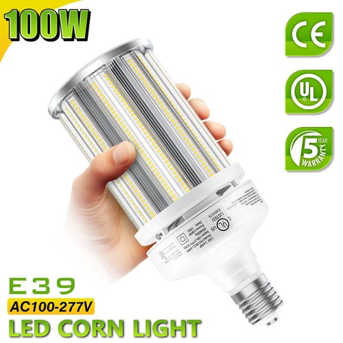 100W LED Corn Light Bulb E39 Mogul Base Replace 420W MH/HPS Warehouse Shop Light