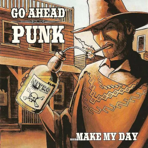 (91) 'Go Ahead Punk ... Make My Day'-U.S. Nitro Comp CD 1996-Offspring/AFI- New