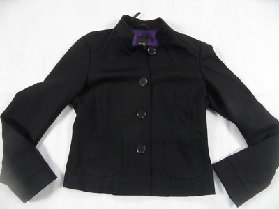 ESPRIT collection chicer Blazer m. Stehkragen schwarz Gr. 36 TOP 618