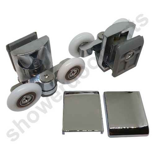 2 x Merlyn Shower Door BOTTOM Replacement Rollers / Carriers / M8 eBay