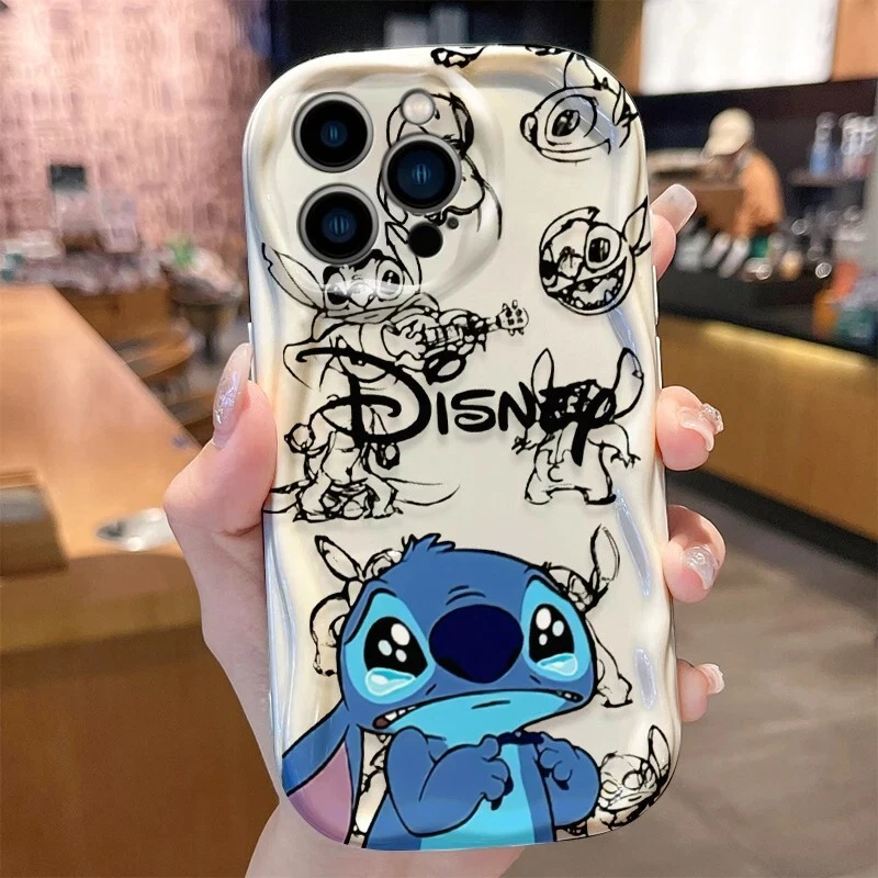 Disney Stitch Phone Case Cover for iPhone 15 14 13 12 11 X XS XR Plus Pro Max - Image 2 of 4