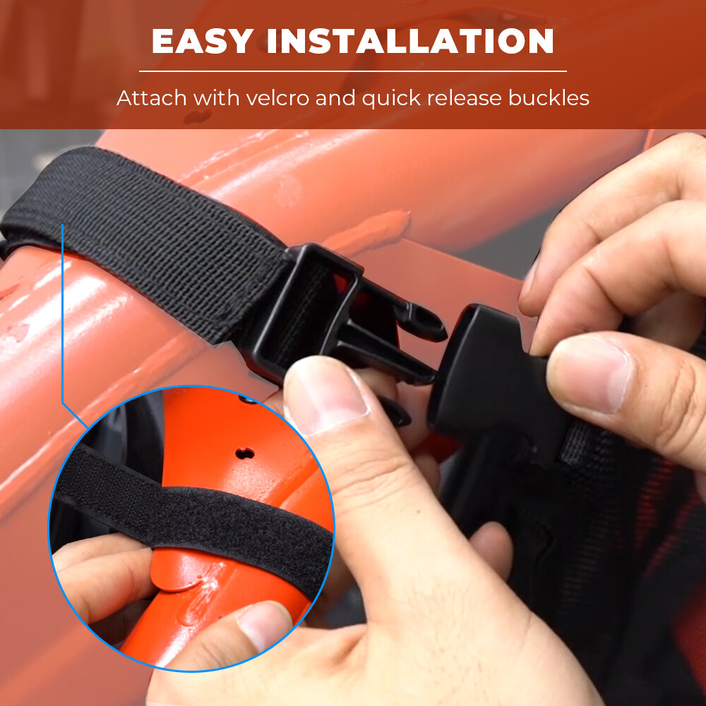 KEMIMOTO 2 Pcs Front Window Nets Set for Can Am Maverick X3 Max  