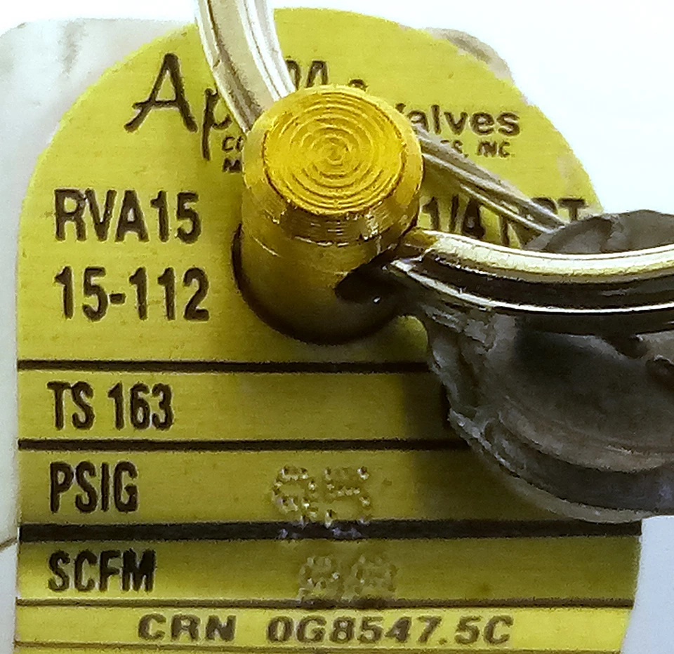 Apollo Valves 15-112 RVA15 1/4 in Pressure Relief Valve - Image 3 of 4