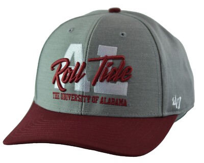 Alabama Crimson Tide '47 Midfield NCAA Roll Tide Snapback Hat