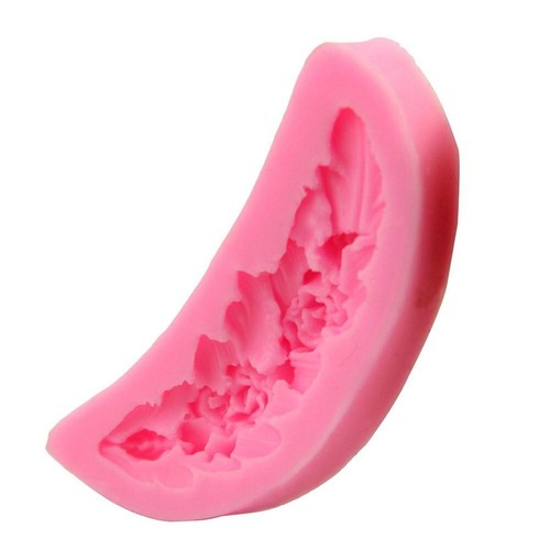 ROSE FLOWER GARLAND Silicone Mold Wreath Fondant Cake Topper Mould *UK SELLER* - Picture 5 of 8