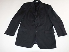 Jos. A. Bank Men's Suit Jacket Size 44 Regular Charcoal Gray 100 Wool Blazer R