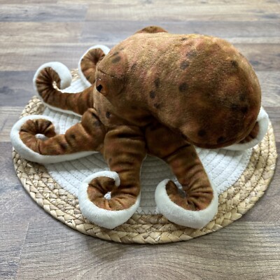 Wild Republic Octopus Plush 14'' Realistic Stuffed Animal