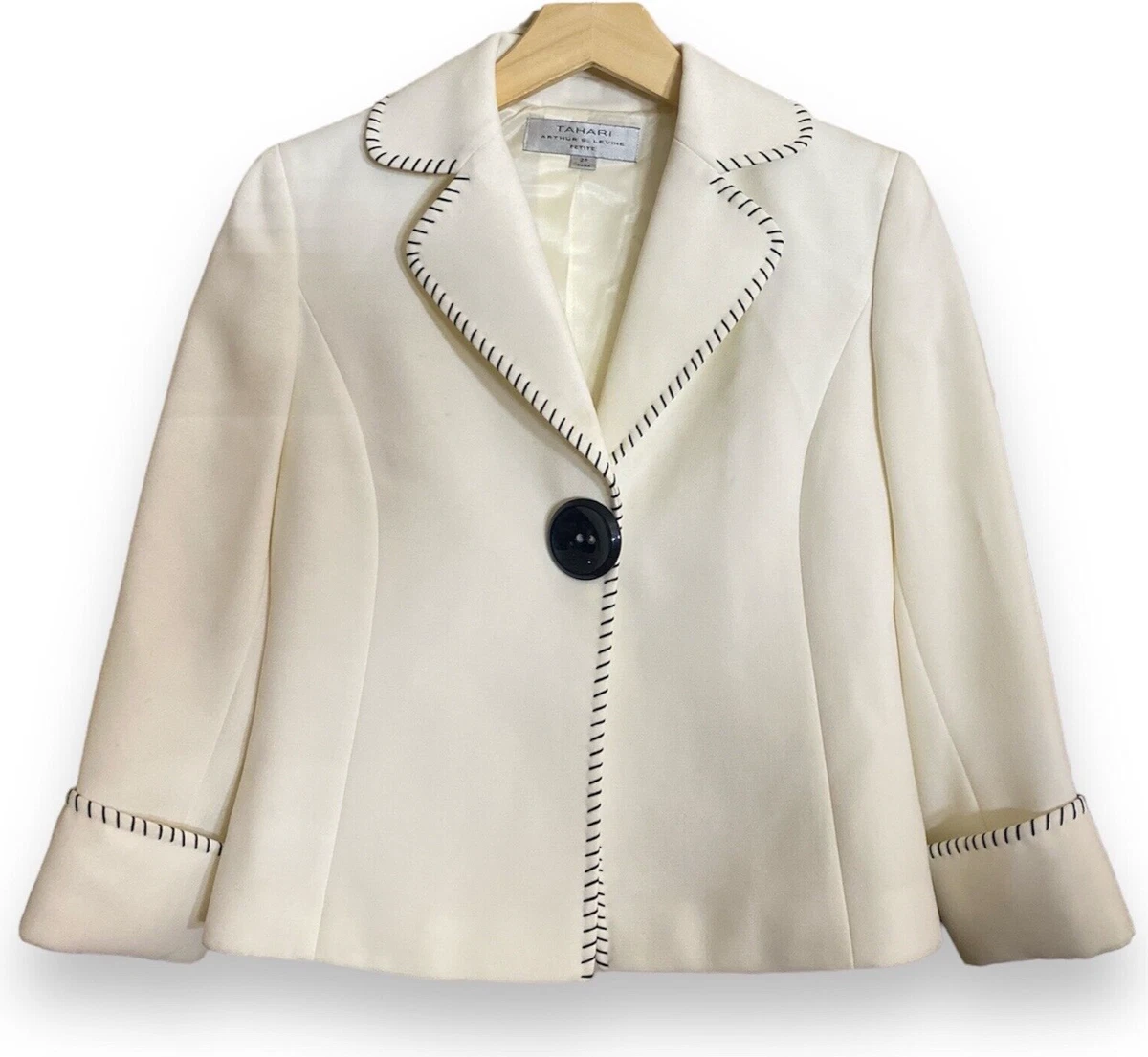 Tahari petite coats top