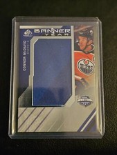 2021 22 SP Game Used Banner Year #BYW-CM Connor McDavid Edmonton Oilers