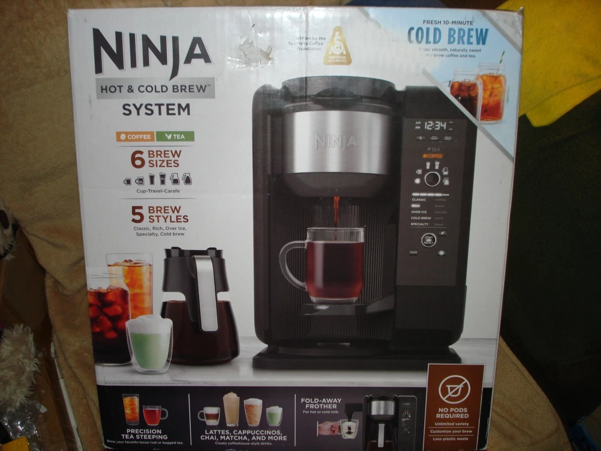 Ninja 12-Cup Black Residential Cold Brew Coffee Maker in the Coffee Makers  department at