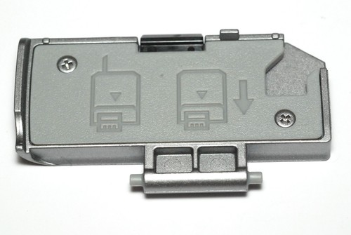 Canon Batteriefachdeckel für digital EOS 450D 500D silver (NEU) - Bild 2 von 2