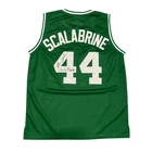 Brian Scalabrine Signed Celtics Custom Jersey w/ White Mamba Beckett Wit BAS COA