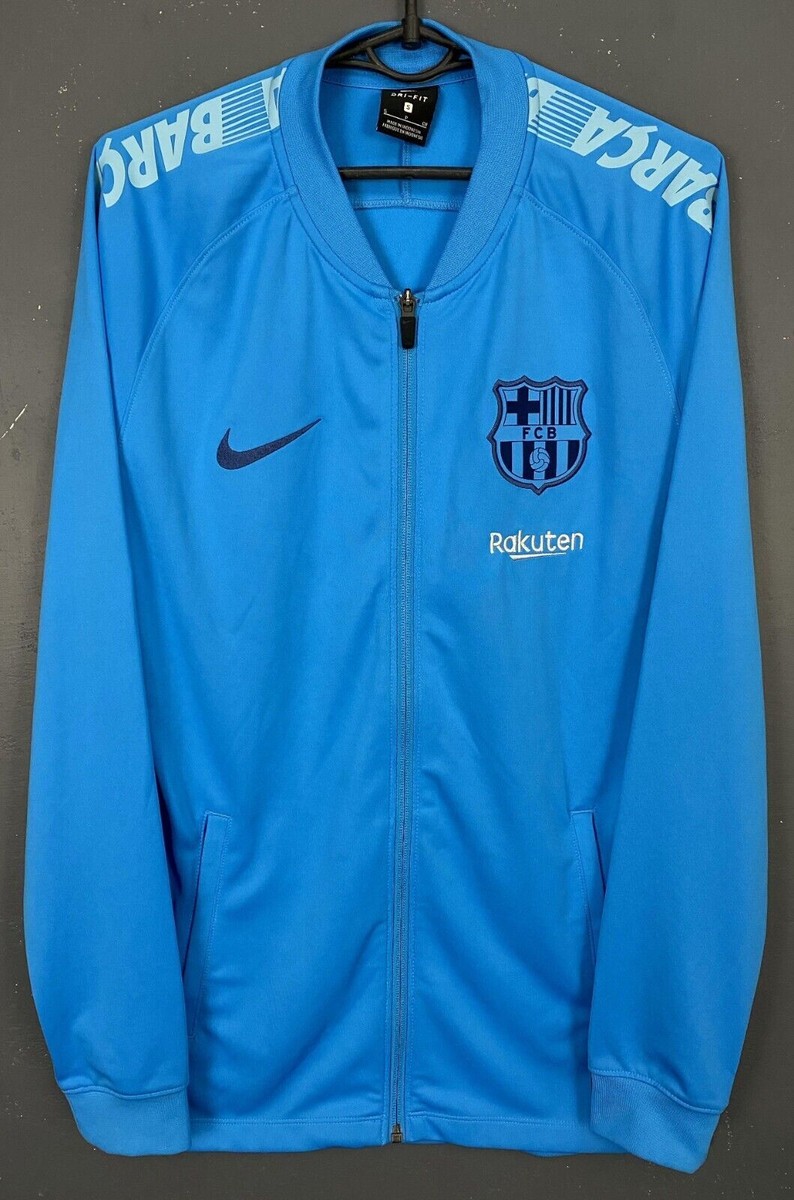 MEN'S NIKE FC BARCELONA 2017/2018 TRACK JACKET TRAINING SOCCER