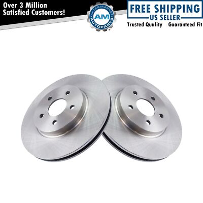 Front Brake Rotors Set For 2002-2008 Jaguar X-Type
