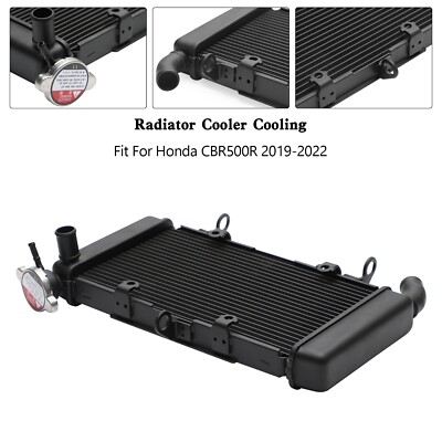 Aluminum Radiator Cooling Cooler For Honda CBR500R CBR 500 R 2019-2022 #3