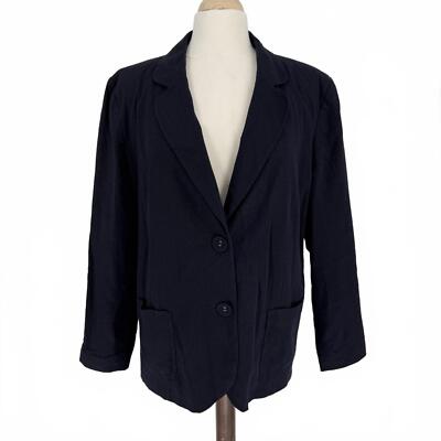 Blazer Jacke dunkelblau 