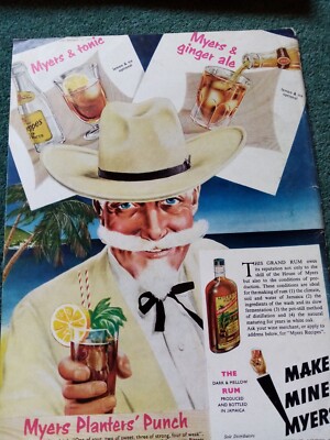 Kvc32 Ephemera 1955 Werbung Myers Pflanzgefäße Locher 