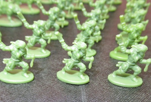 Risk Legacy Green Enclave Of The Bear Troop/Armies Replacement Pieces - Picture 3 of 6