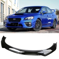 Glossy Black Front Bumper Lip Chin Body Kit Spoiler For Subaru Wrx Sti 2011-2014 Glossy Black Front Bumper Lip Chin Body Kit Spoiler For Subaru Wrx Sti 2011-2014