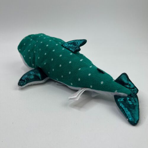 Disney Pixar Ty Sparkle Finding Dory Nemo Plush Destiny Green Whale Shark 11" - Picture 3 of 9
