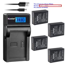 Kastar Fully Decoded Battery LCD Charger for OEM BLH-1 Olympus OM-D E-M1 Mark2
